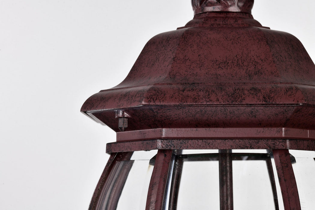 Nuvo Lighting - 60-895 - Three Light Hangng Lantern - Central Park - Old Bronze