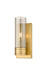 Innovations - 617-1W-BB-G617-8SM - One Light Wall Sconce - Downtown Urban - Brushed Brass