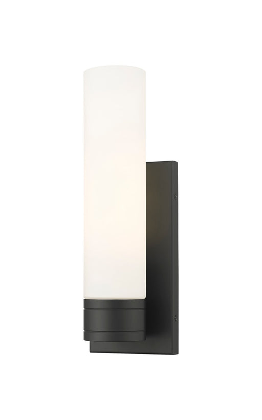 Innovations - 617-1W-BK-G617-11WH - One Light Wall Sconce - Downtown Urban - Matte Black