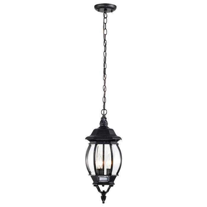 Nuvo Lighting - 60-896 - Three Light Hangng Lantern - Central Park - Textured Black