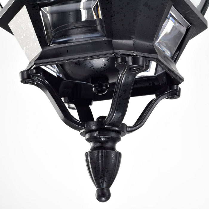 Nuvo Lighting - 60-896 - Three Light Hangng Lantern - Central Park - Textured Black