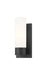 Innovations - 617-1W-BK-G617-8WH - One Light Wall Sconce - Downtown Urban - Matte Black