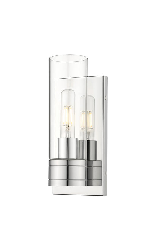 Innovations - 617-1W-PC-G617-8CL - One Light Wall Sconce - Downtown Urban - Polished Chrome