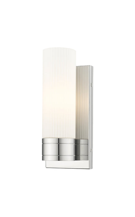 Innovations - 617-1W-PC-G617-8SWH - One Light Wall Sconce - Downtown Urban - Polished Chrome