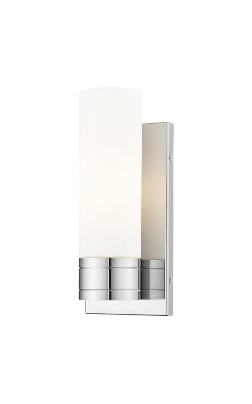 Innovations - 617-1W-PC-G617-8WH - One Light Wall Sconce - Downtown Urban - Polished Chrome