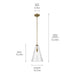 Kichler - 42199NBRCS - One Light Pendant - Everly - Natural Brass