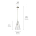 Kichler - 42199NICS - One Light Pendant - Everly - Brushed Nickel