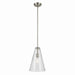 Kichler - 42199NICS - One Light Pendant - Everly - Brushed Nickel