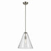 Kichler - 42200NI - One Light Pendant - Everly - Brushed Nickel