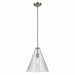 Kichler - 42200NICS - One Light Pendant - Everly - Brushed Nickel