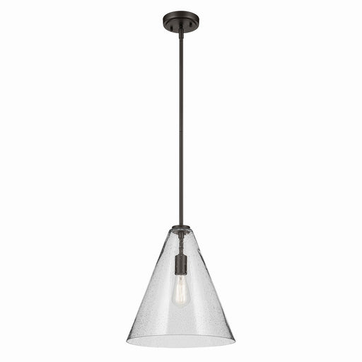 Kichler - 42200OZCS - One Light Pendant - Everly - Olde Bronze