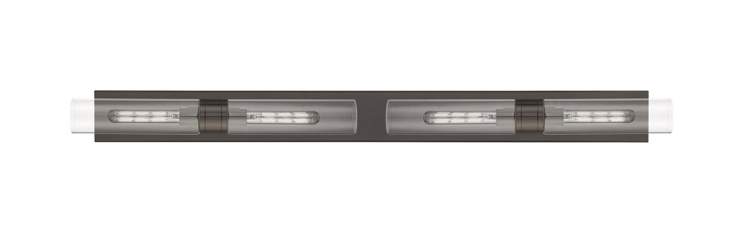 Innovations - 617L-4W-OB-G617-11CL - Four Light Bath Vanity - Downtown Urban - Oil Rubbed Bronze