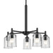 Kichler - 43671BKCLR - Five Light Chandelier - Shailene - Black