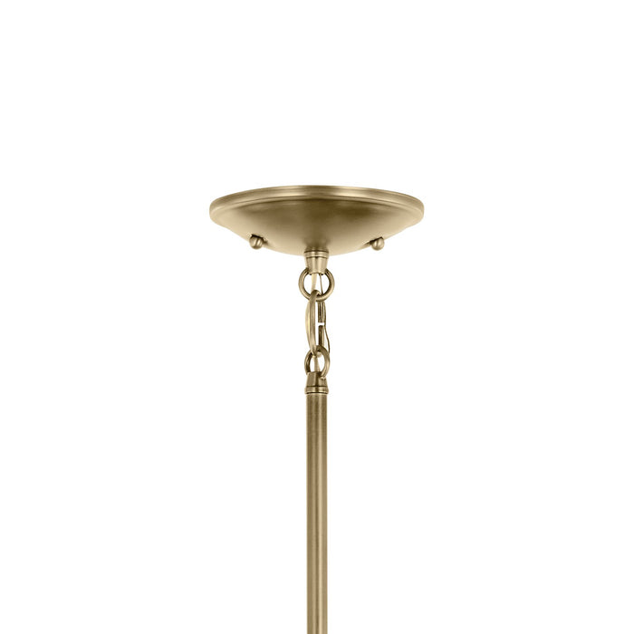 Kichler - 43671NBRCLR - Five Light Chandelier - Shailene - Natural Brass