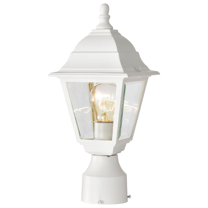 Nuvo Lighting - 60-546 - One Light Post Lantern - Briton - White