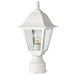 Nuvo Lighting - 60-546 - One Light Post Lantern - Briton - White