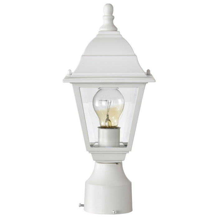 Nuvo Lighting - 60-546 - One Light Post Lantern - Briton - White