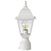 Nuvo Lighting - 60-546 - One Light Post Lantern - Briton - White