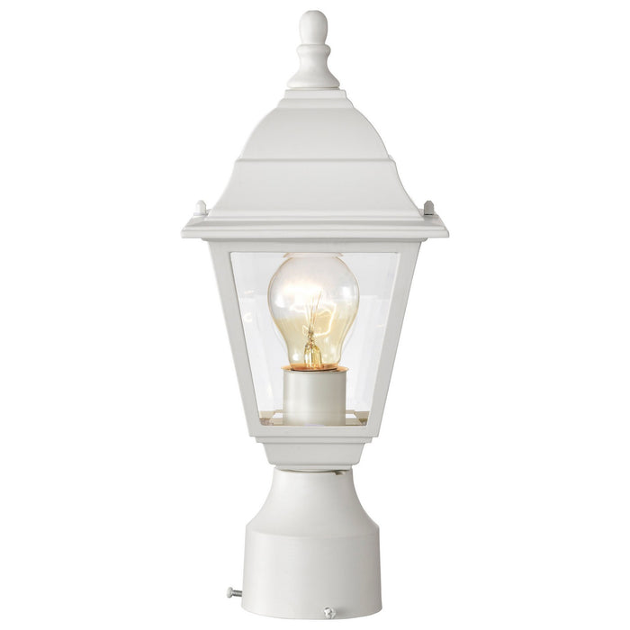Nuvo Lighting - 60-546 - One Light Post Lantern - Briton - White