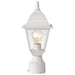 Nuvo Lighting - 60-546 - One Light Post Lantern - Briton - White