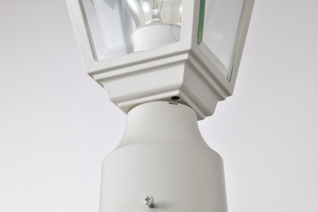 Nuvo Lighting - 60-546 - One Light Post Lantern - Briton - White