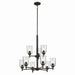 Kichler - 43672OZCLR - Nine Light Chandelier - Shailene - Olde Bronze