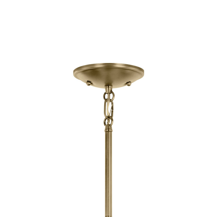 Kichler - 43674NBRCLR - One Light Mini Pendant - Shailene - Natural Brass