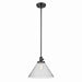 Kichler - 43905BK - One Light Pendant - Avery - Black