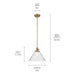 Kichler - 43905NBR - One Light Pendant - Avery - Natural Brass