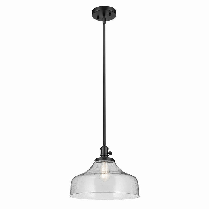 Kichler - 43906BK - One Light Pendant - Avery - Black