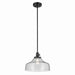 Kichler - 43906BK - One Light Pendant - Avery - Black