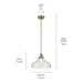 Kichler - 43906NBR - One Light Pendant - Avery - Natural Brass
