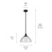 Kichler - 43912BK - One Light Pendant - Avery - Black