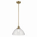 Kichler - 43912NBR - One Light Pendant - Avery - Natural Brass