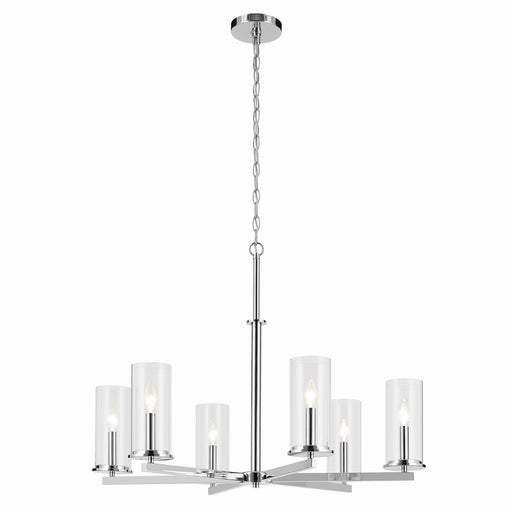 Crosby Six Light Chandelier