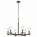 Kichler - 44013OZ - Six Light Chandelier - Crosby - Olde Bronze