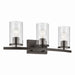 Kichler - 45497OZCLR - Three Light Vanity - Crosby - Olde Bronze