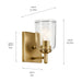 Kichler - 45572NBRCLR - One Light Wall Sconce - Shailene - Natural Brass