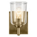 Kichler - 45572NBRCLR - One Light Wall Sconce - Shailene - Natural Brass