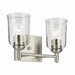 Kichler - 45573NICLR - Two Light Vanity - Shailene - Brushed Nickel