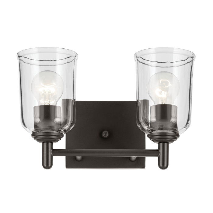 Kichler - 45573OZCLR - Two Light Bath - Shailene - Olde Bronze