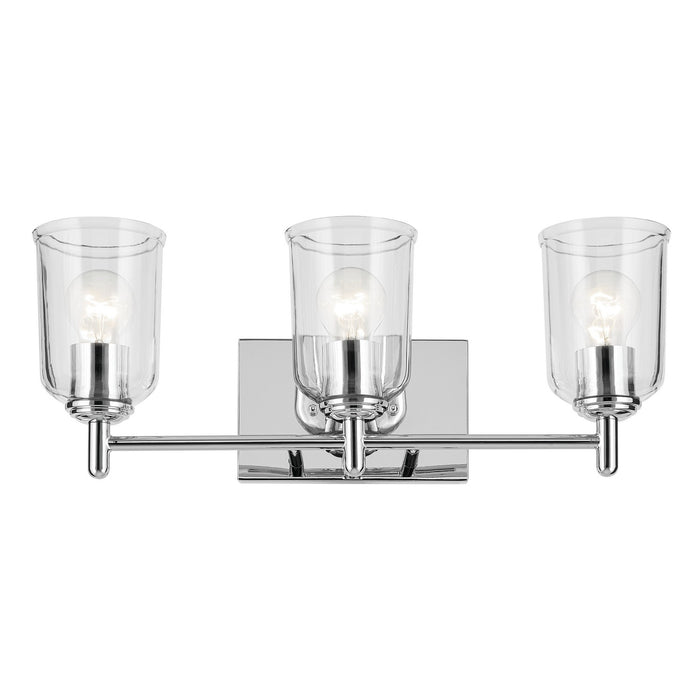Kichler - 45574CHCLR - Three Light Bath - Shailene - Chrome