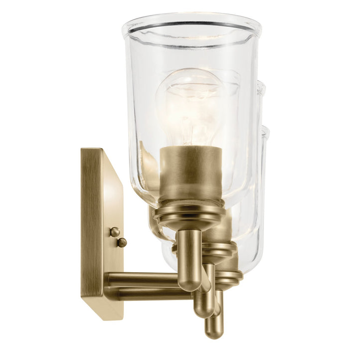 Kichler - 45574NBRCLR - Three Light Bath - Shailene - Natural Brass