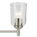 Kichler - 45574NICLR - Three Light Bath - Shailene - Brushed Nickel