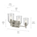 Kichler - 45574NICLR - Three Light Bath - Shailene - Brushed Nickel