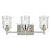 Kichler - 45574NICLR - Three Light Bath - Shailene - Brushed Nickel