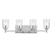 Kichler - 45575CHCLR - Four Light Bath - Shailene - Chrome