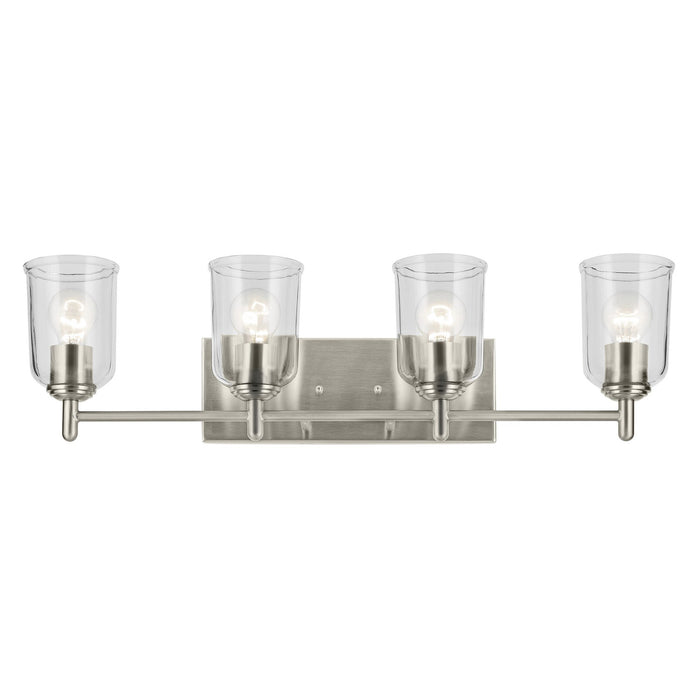 Kichler - 45575NICLR - Four Light Bath - Shailene - Brushed Nickel