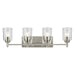 Kichler - 45575NICLR - Four Light Bath - Shailene - Brushed Nickel