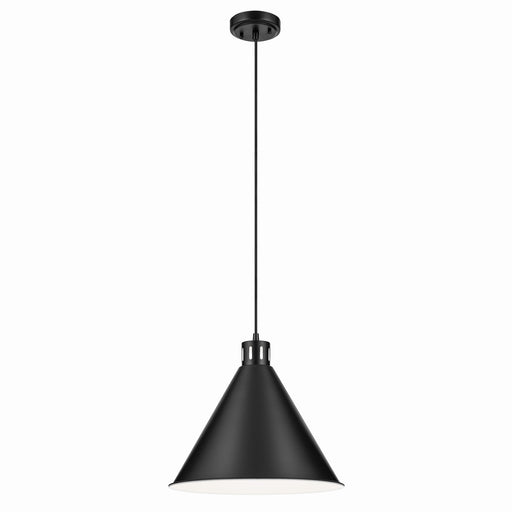 Kichler - 52177BK - One Light Pendant - Zailey - Black